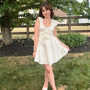 For love and lemons rose mini dress vintage style dress! Size small!